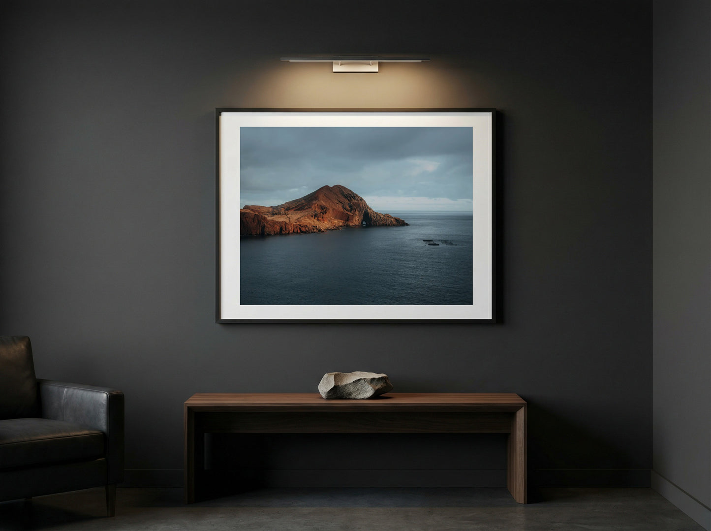 Madeira Headland — Warm Light Fine Art Print | Portugal Atlantic Coast Wall Art