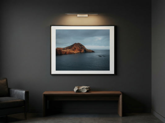 Madeira Headland — Warm Light Fine Art Print | Portugal Atlantic Coast Wall Art