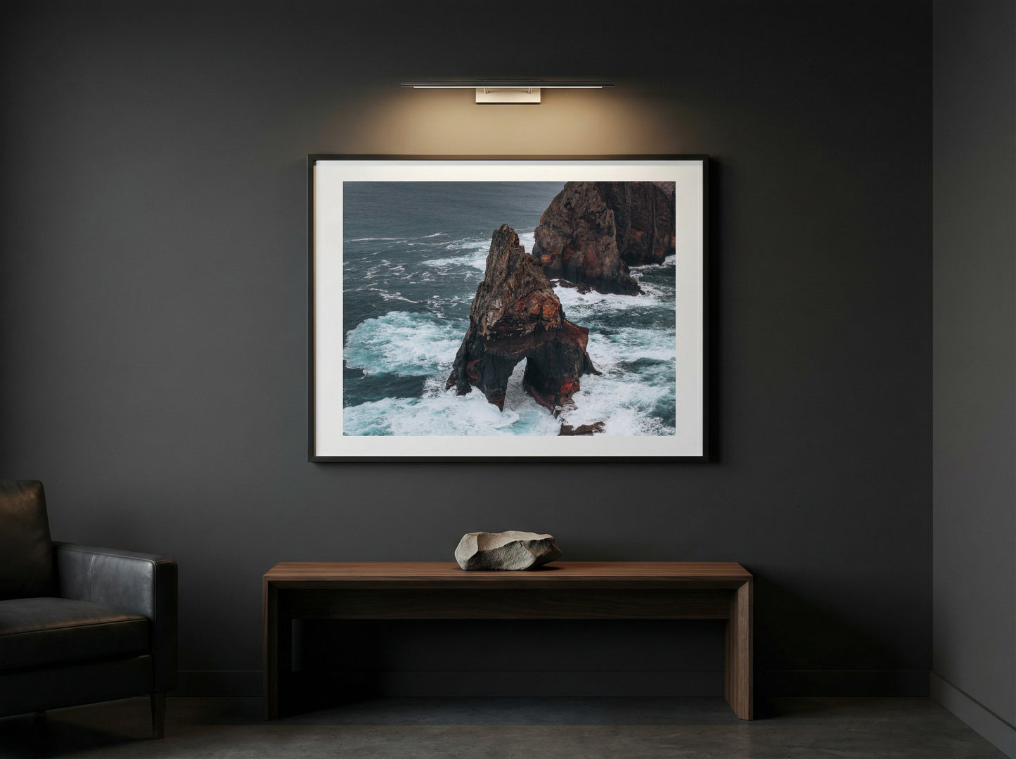 Ponta do Rosto — Atlantic Fury Fine Art Print | Madeira Volcanic Coast Wall Art